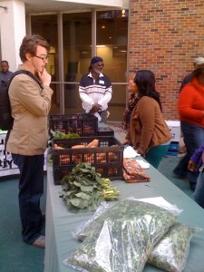 SLU spring campus farmers market